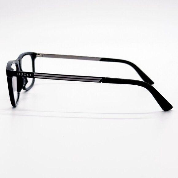 NEW GG0696OA 001 GUCCI EYEGLASSES SQUARE DARK HAVANA EYEWEAR GUCCI - Picture 7 of 11